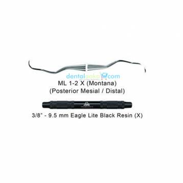 AMERICAN EAGLE UNIVERSAL CURETTE LANGER 1-2 MONTANA BLACK - ML1-2X