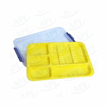 API INSTRUMENT TRAY WITH LID (LARGE)