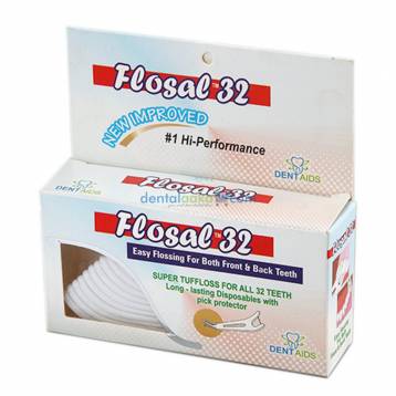 STIM FLOSAL 32 (SUPER TUFFLOSS FOR ALL 32 TEETH) 15/PCS